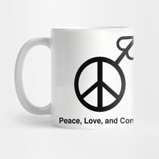 Peace, Love, and Consent Mug